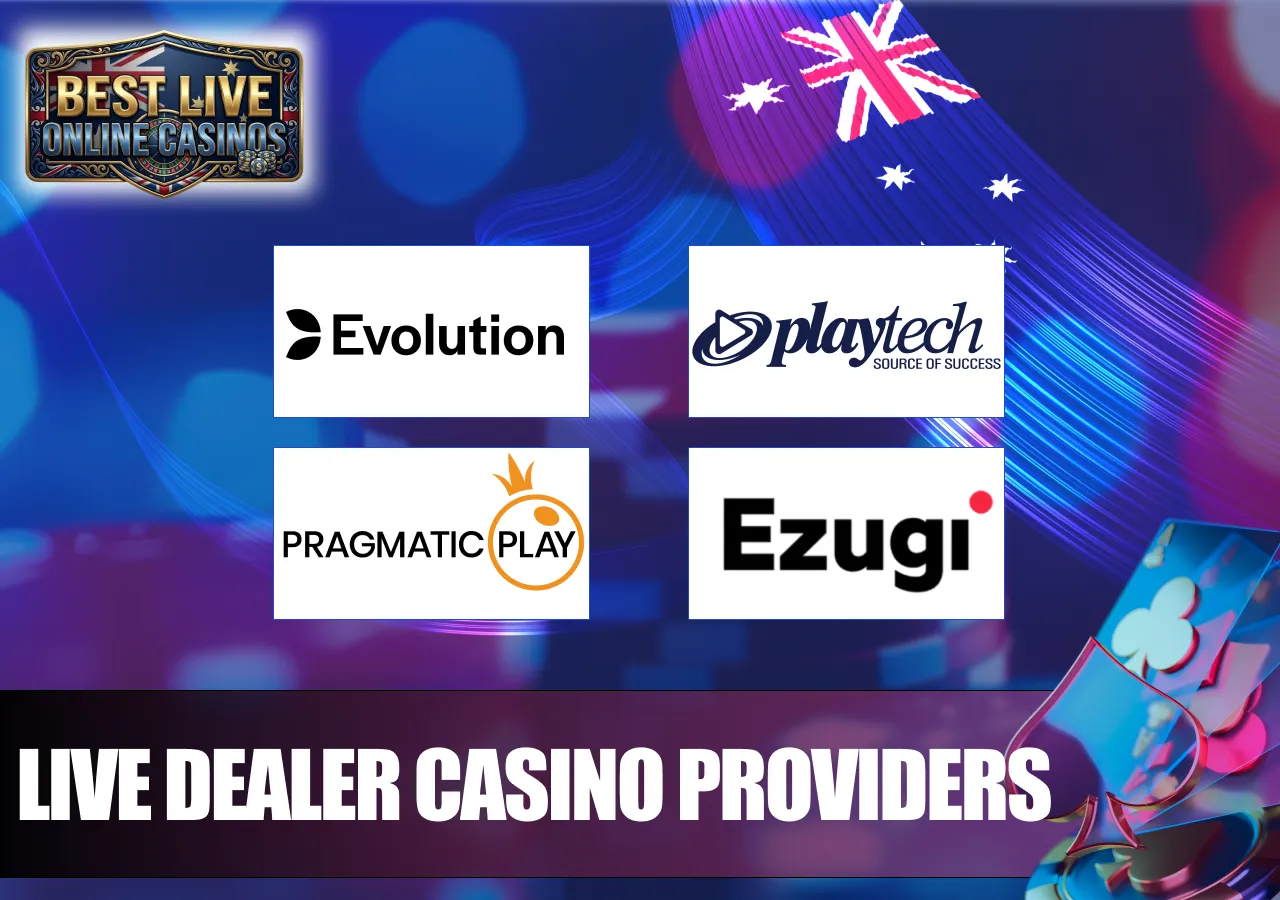 live dealer casino providers